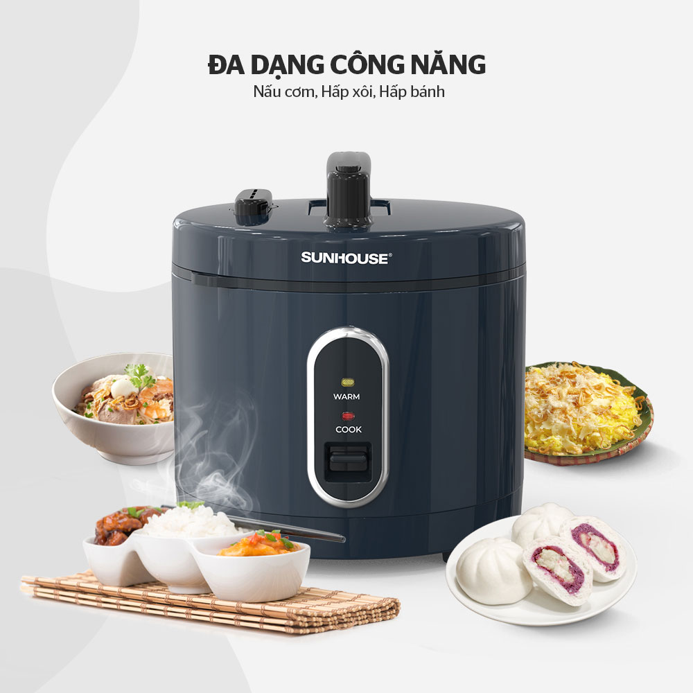 Đa dạng công năng – Không chỉ nấu cơm