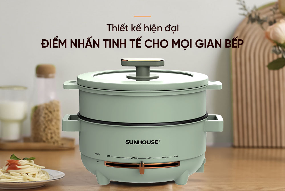 Thiết kế sang trọng – Tôn vinh không gian bếp hiện đại