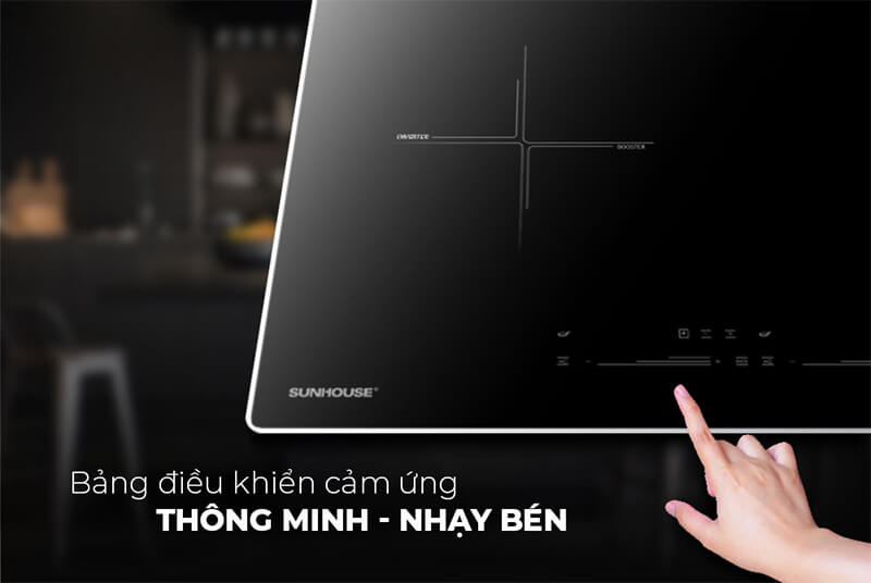 Bảng điều khiển cảm ứng – Trực quan và dễ thao tác