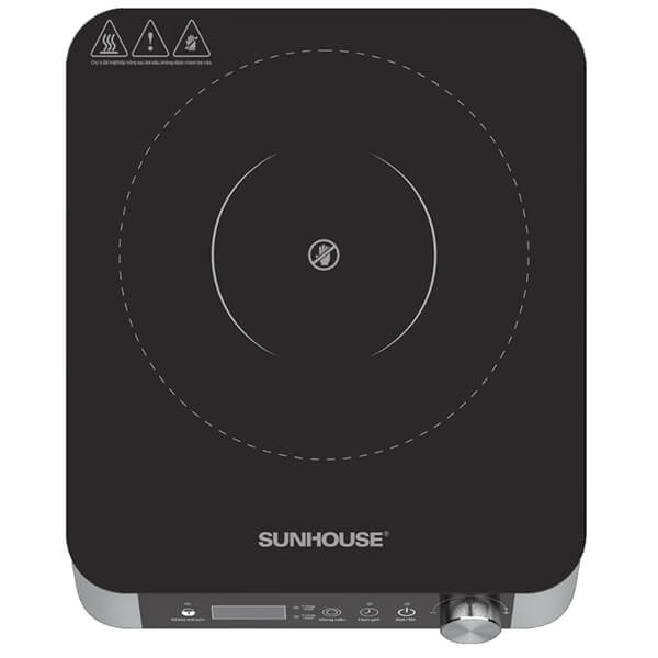 Bếp hồng ngoại Sunhouse SHD6024 2200W hai vòng nhiệt