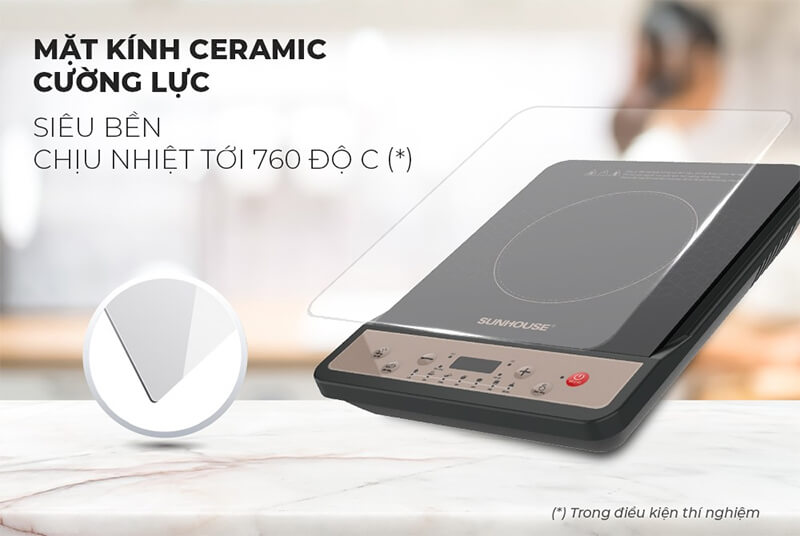 Mặt kính Ceramic siêu bền
