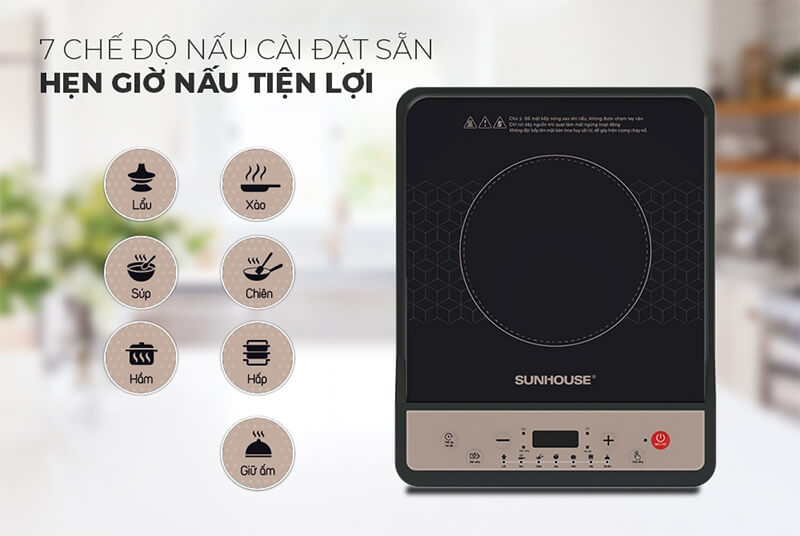 Đa dạng chế độ nấu ăn