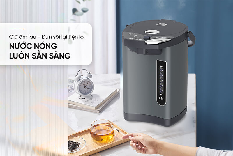Giữ ấm lâu luôn có nước nóng trong tầm tay
