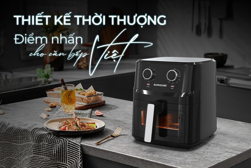 Thiết kế tiện dụng phù hợp với mọi gian bếp