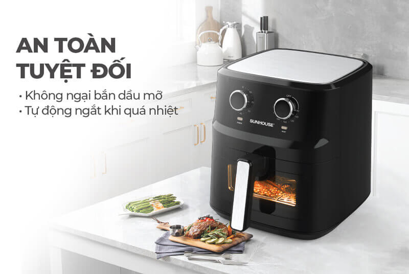 Tính năng an toàn yên tâm tuyệt đối khi sử dụng