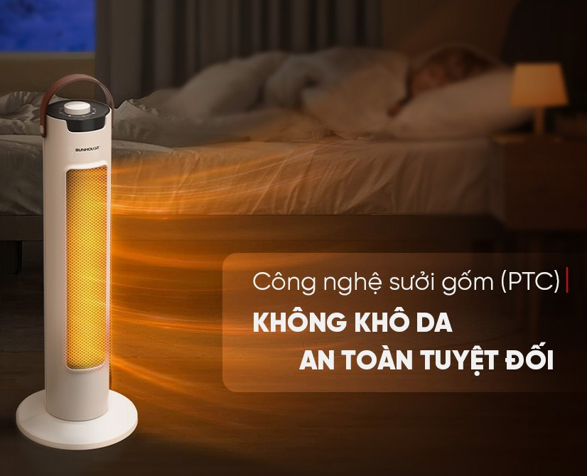 Công nghệ này không đốt cháy oxy không làm khô da
