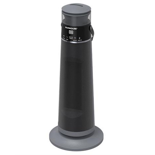 Quạt sưởi Sunhouse SHD 7061 2000W sưởi ấm nhanh, an toàn, điều khiển cảm ứng, phun sương tạo ẩm,