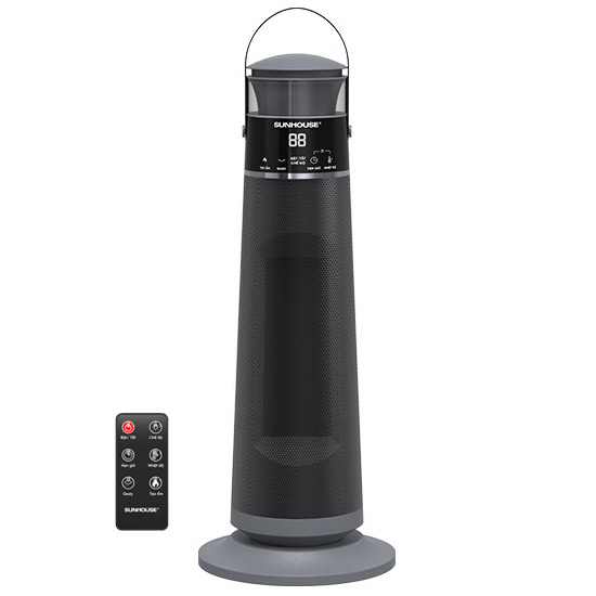 Quạt Sưởi Gốm Sunhouse SHD7061 có điều khiển từ xa và phun sương tạo ẩm