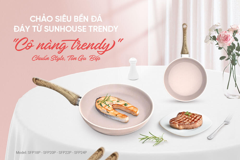 Thiết kế trendy tôn gu bếp hiện đại