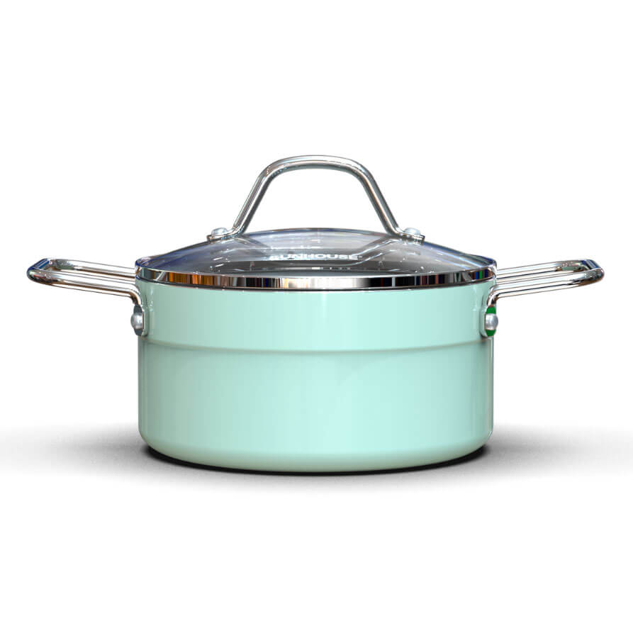 Thiết kế tinh tế, sang trọng – Biến nồi thành món nội thất bếp đẹp mắt