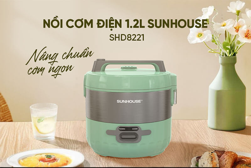 Nồi cơm điện Sunhouse SHD8221 1.2L