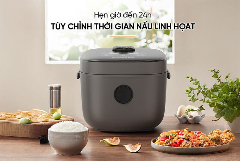 Chức năng hẹn giờ linh hoạt – tùy chỉnh thời gian nấu theo nhu cầu