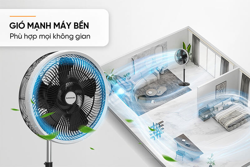 Thiết kế hiện đại phù hợp nhiều không gian sử dụng