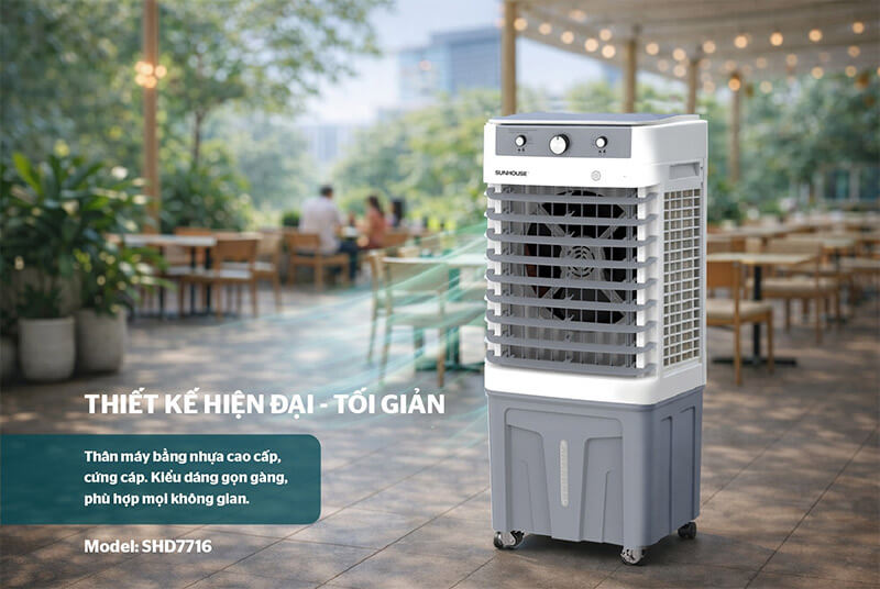 Thiết kế hiện đại – Tối ưu cho nhiều không gian sử dụng