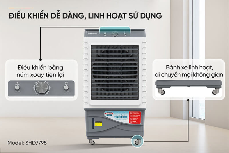 Hệ thống điều khiển đơn giản – Tối ưu trải nghiệm người dùng