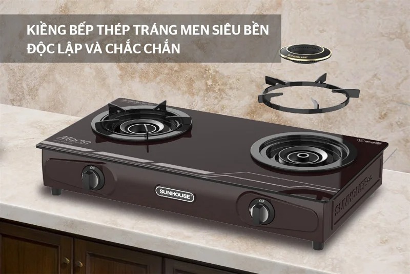 Bếp gas dương kính Sunhouse Mama MMB33032-V