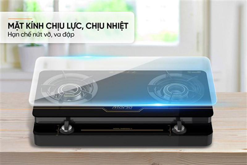 Bếp gas dương kính sunhouse mmb33052-v 6 Bếp gas dương kính SUNHOUSE MMB33052-V