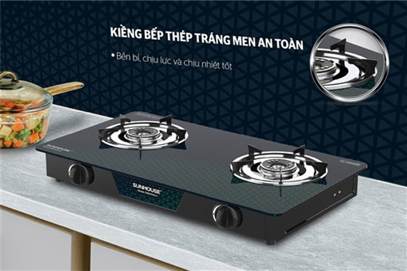 Bếp gas dương kính sunhouse shb31042-v 10 Bếp gas dương kính SUNHOUSE SHB31042-V