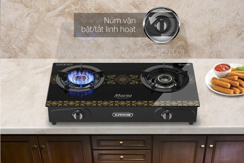Bếp gas dương kính Sunhouse Mama MMB33022-V