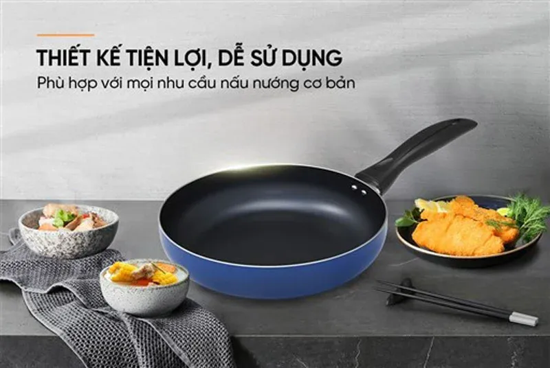 Chảo tròn chống dính Sunhouse Eco SVE28 3