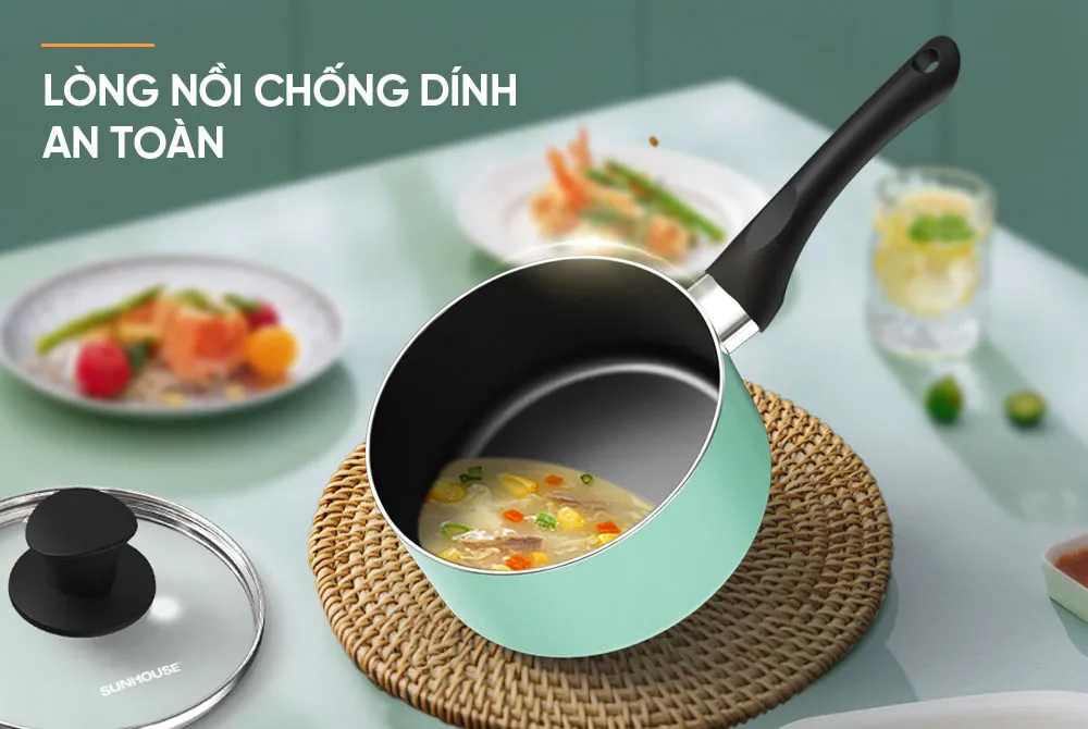 Quánh chống dính đáy từ Sunhouse SHG-MP16M 3