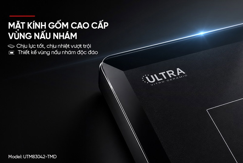 Bếp đôi điện từ luxury ultimate utm83042-tmd 10 BẾP ĐÔI ĐIỆN TỪ LUXURY ULTIMATE UTM83042-TMD