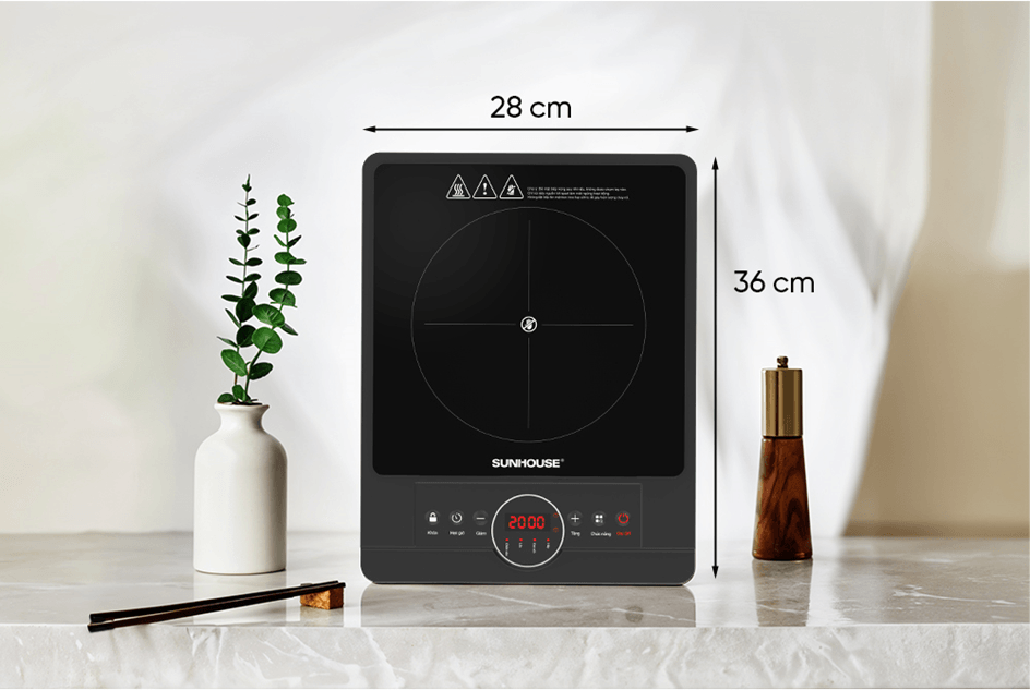 Bếp hồng ngoại sunhouse shd6012a 6 Bếp hồng ngoại SUNHOUSE SHD6012A