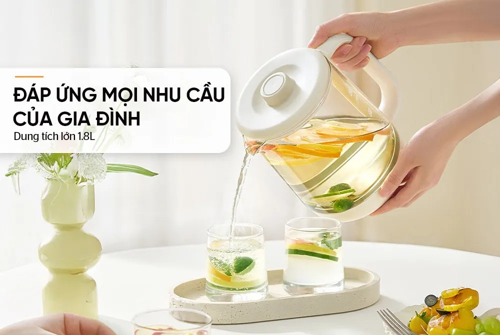 Bình đun đa năng 1.8L Sunhouse SHD1335 