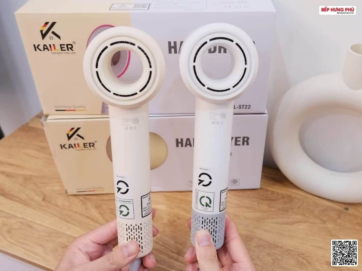 Máy sấy tóc kailer kl-st22 5 Máy sấy tóc Kailer KL-ST22 màu sắc trẻ trung, hài hòa