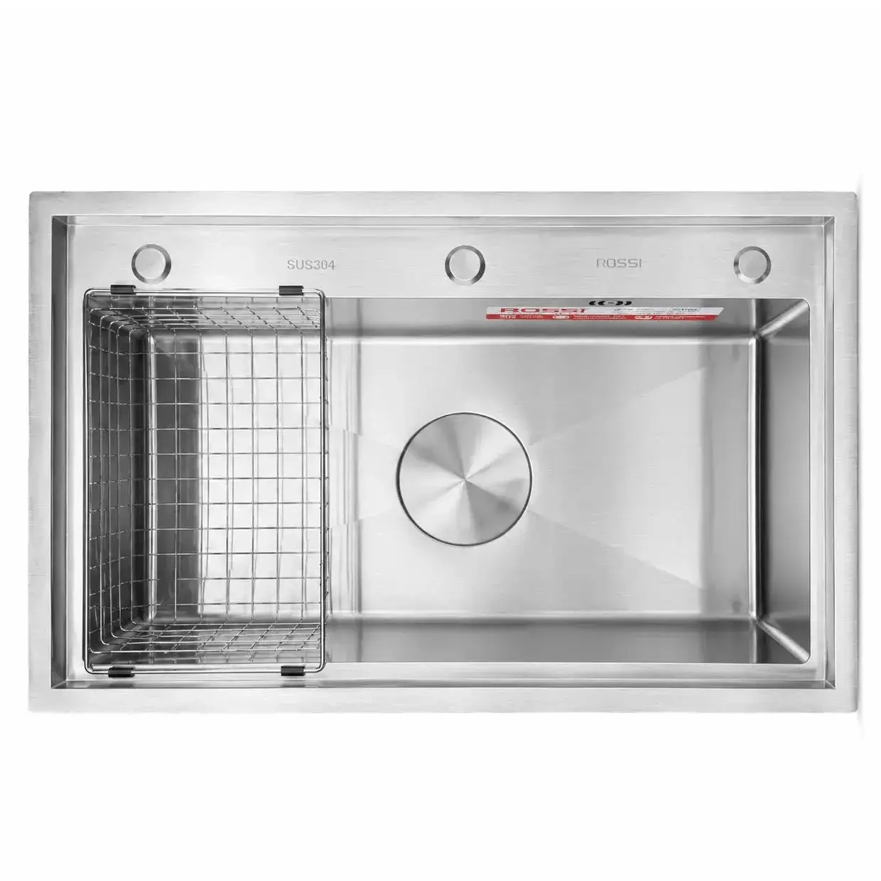 Chậu Rửa Bát Inox 304 Rossi RL310H 1 hố