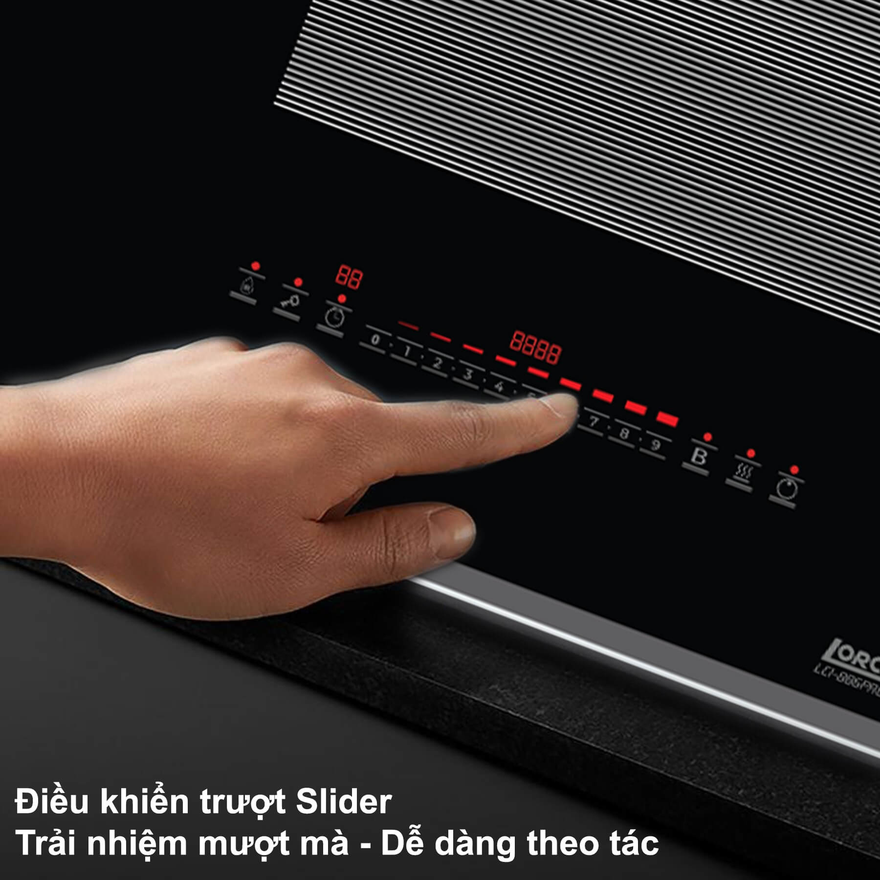 BẾP TỪ ĐÔI LORCA LCI 886 PRO