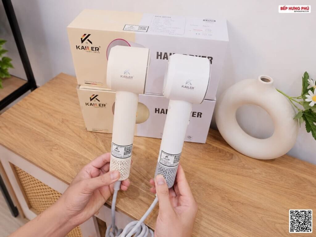 Máy sấy tóc kailer kl-st22 7 Máy sấy tóc Kailer KL-ST22 nhỏ gọn, tiện lợi