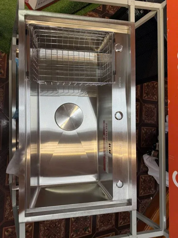 Chậu Rửa Bát Inox 304 Rossi RL310H 1 hố