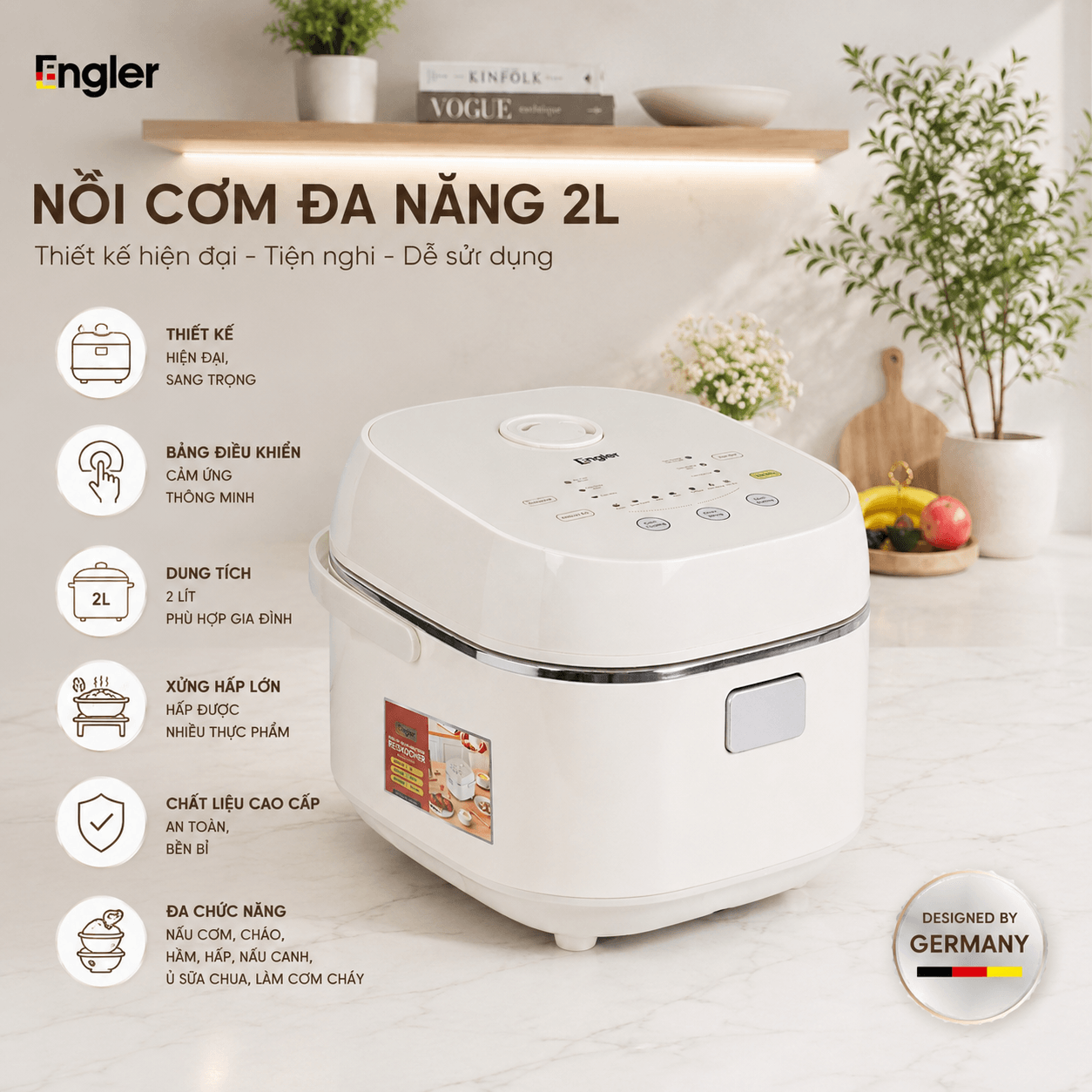 Nồi cơm tách đường | el9102 2l 8 Nồi Cơm tách đường | EL9102 2L