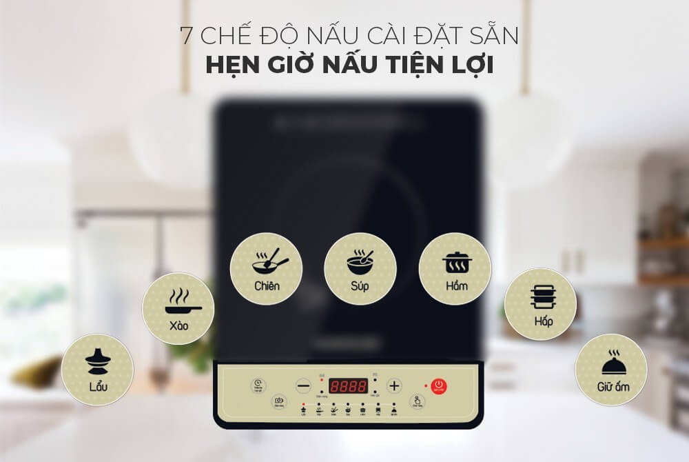BẾP TỪ ĐƠN SUNHOUSE SHD6158