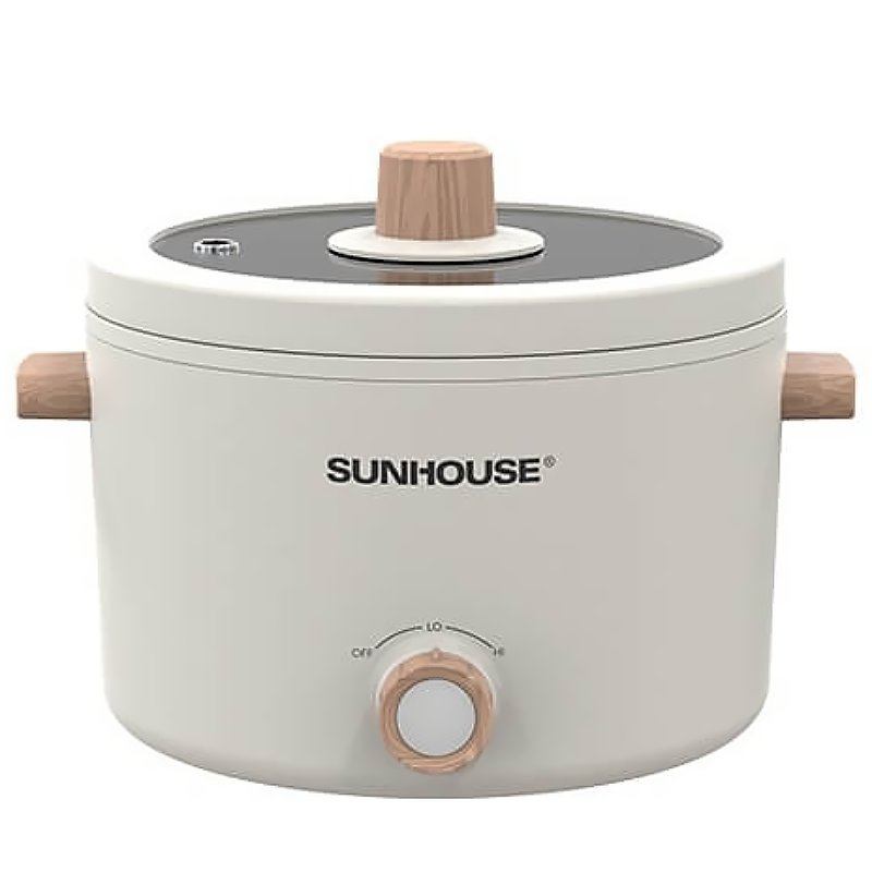 Lẩu điện mini đa năng 2. 0l sunhouse shd4514 2 Lẩu điện mini đa năng 2.0L Sunhouse SHD4514
