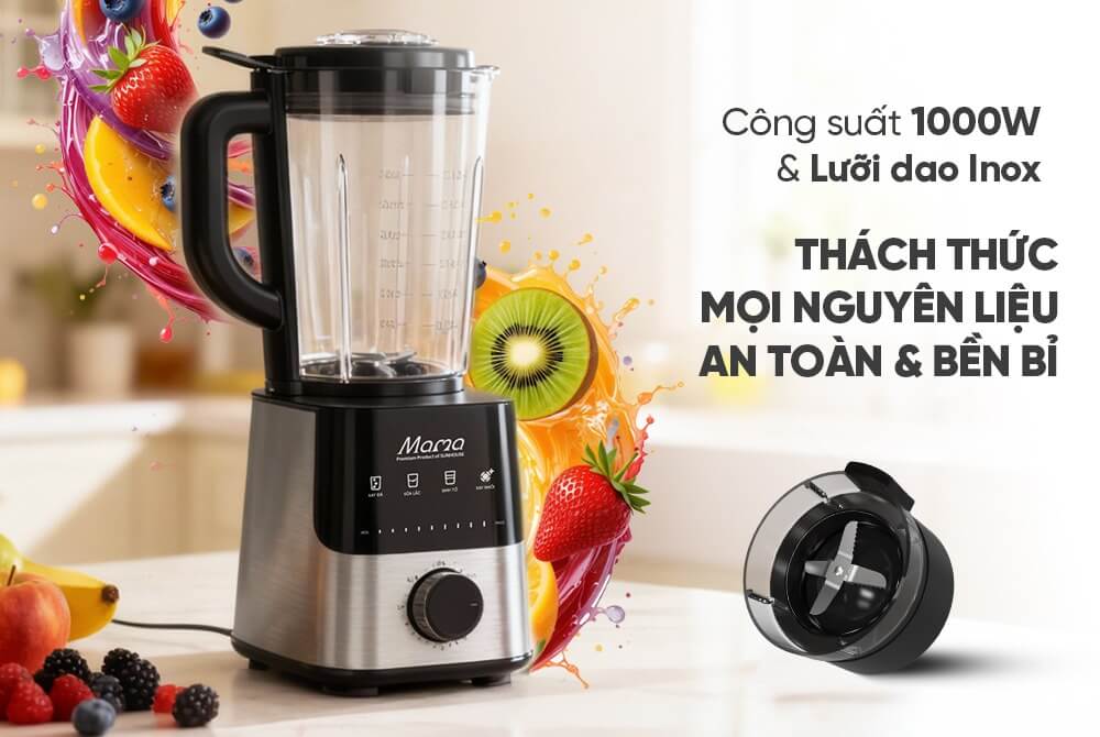 Máy xay sinh tố đa năng SUNHOUSE MAMA SHD5354 công suất lớn 
