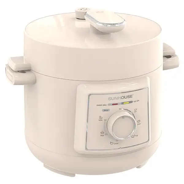 Nồi áp suất điện đa năng 2. 5l sunhouse shd1520 2 Nồi áp suất điện đa năng 2.5L SUNHOUSE SHD1520