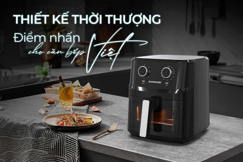 Nồi Chiên Không Dầu 6.5L Sunhouse SHD4030