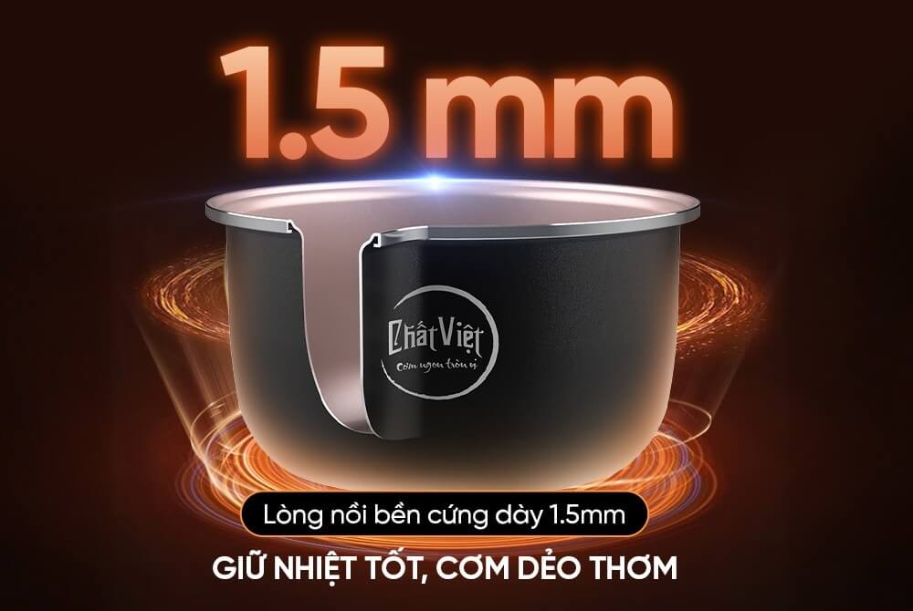 Nồi cơm điện 1. 2l sunhouse shd8219 9 Nồi cơm điện 1.2L Sunhouse SHD8219