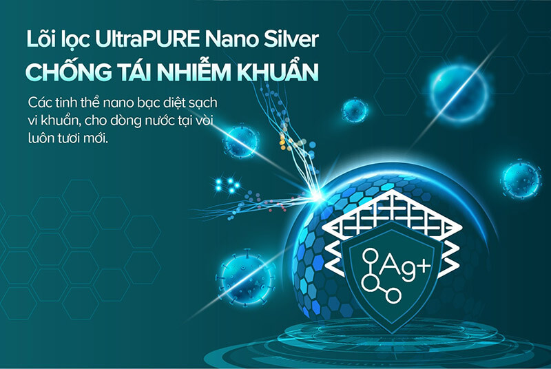 Máy lọc nước ro sunhouse sha8691l ultrapure 10 lõi 11 Máy lọc nước RO Sunhouse SHA8691L UltraPURE