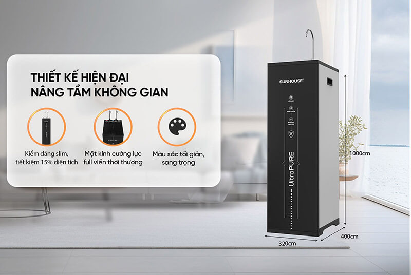 Máy lọc nước RO Sunhouse SHA8693L UltraPURE