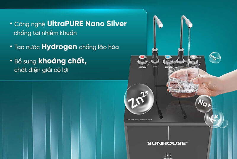 Máy lọc nước RO Sunhouse SHA8693L UltraPURE