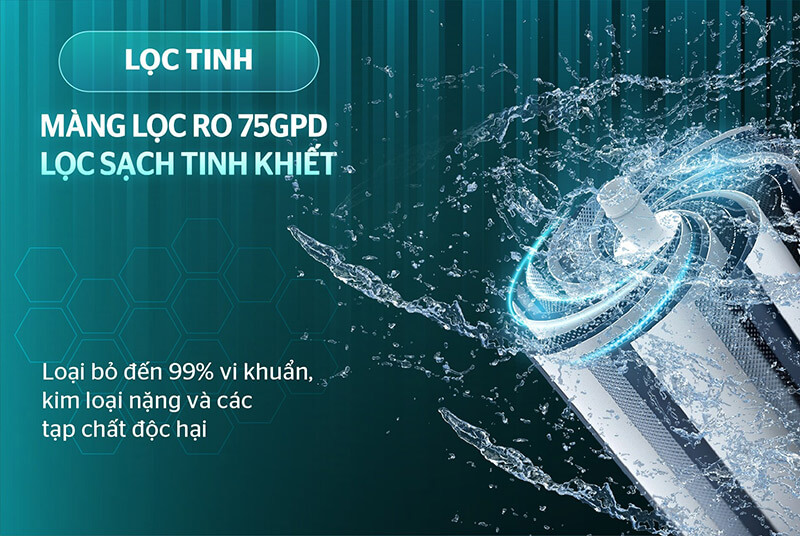 Máy lọc nước ro sunhouse sha8695m ultrapure 10 lõi 10 Máy lọc nước RO Sunhouse SHA8695M UltraPURE
