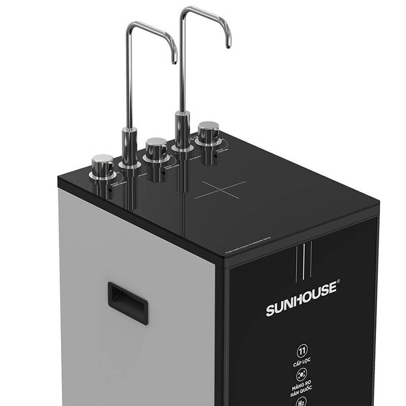 Máy lọc nước ro sunhouse sha76624kl ultrapure 11 lõi 3 Máy lọc nước RO Sunhouse SHA76624KL UltraPURE