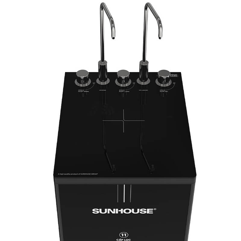 Máy lọc nước ro sunhouse sha76624kl ultrapure 11 lõi 2 Máy lọc nước RO Sunhouse SHA76624KL UltraPURE